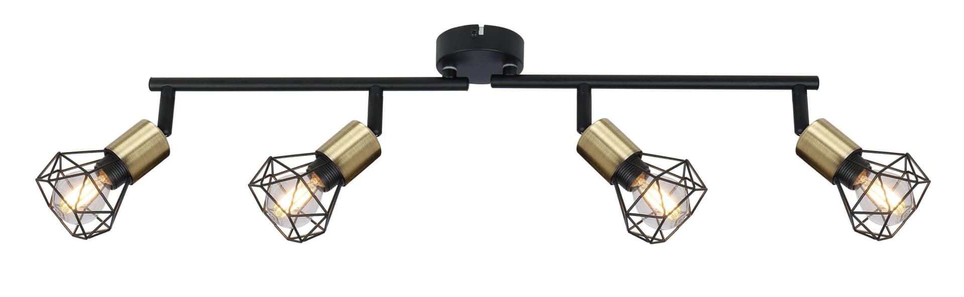 GLOBO Lighting Wand-/Deckenspot Schwarz