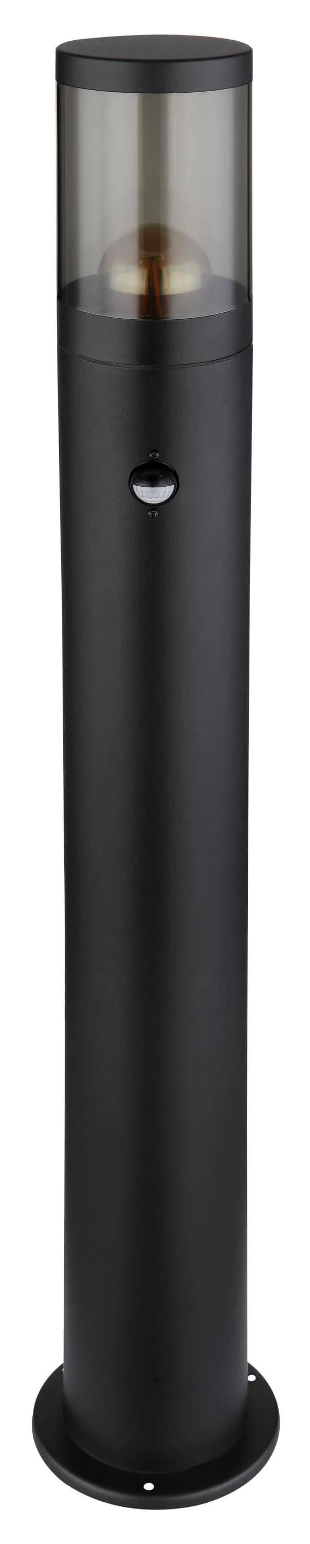 Außenleuchte XELOO Schwarz Matt Edelstahl Kunststoff Sensor