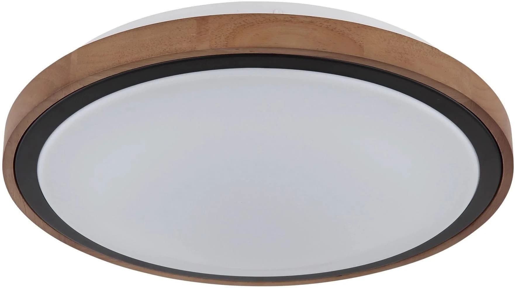 GLOBO LIGHTING LED Deckenleuchte BRUNO Schwarz Matt