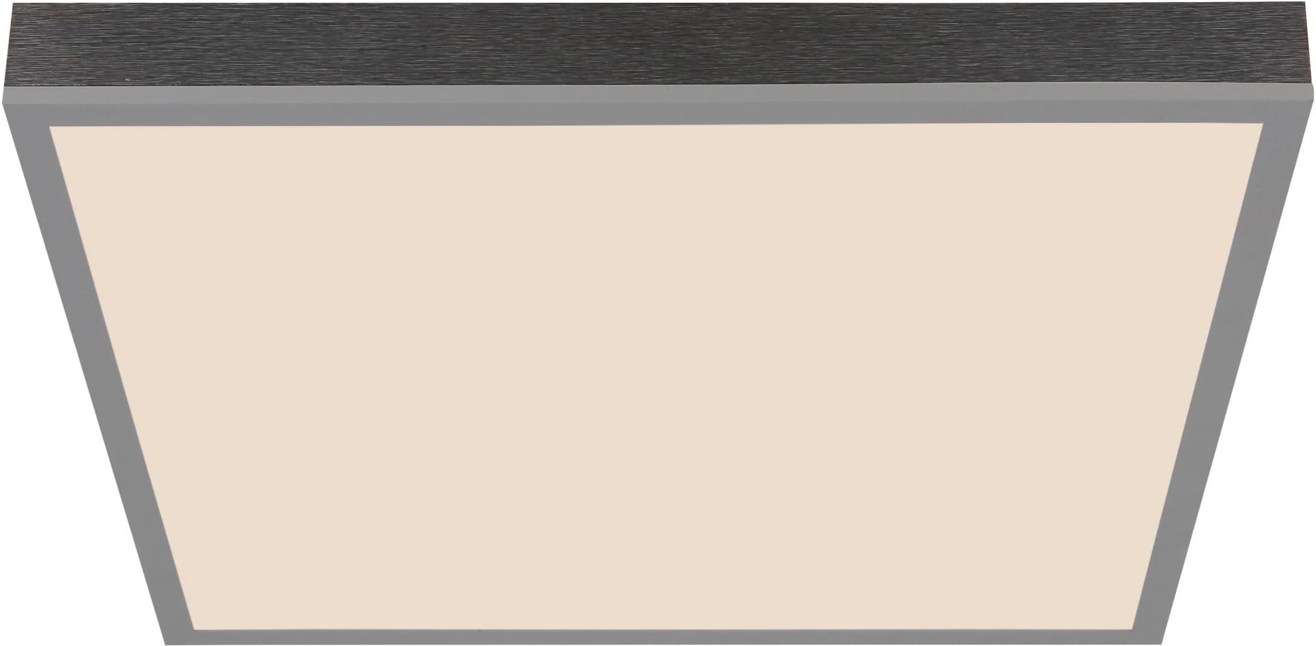 Deckenleuchte DORO Kunststoff Aluminium LED Dimmbar Fernbedienung