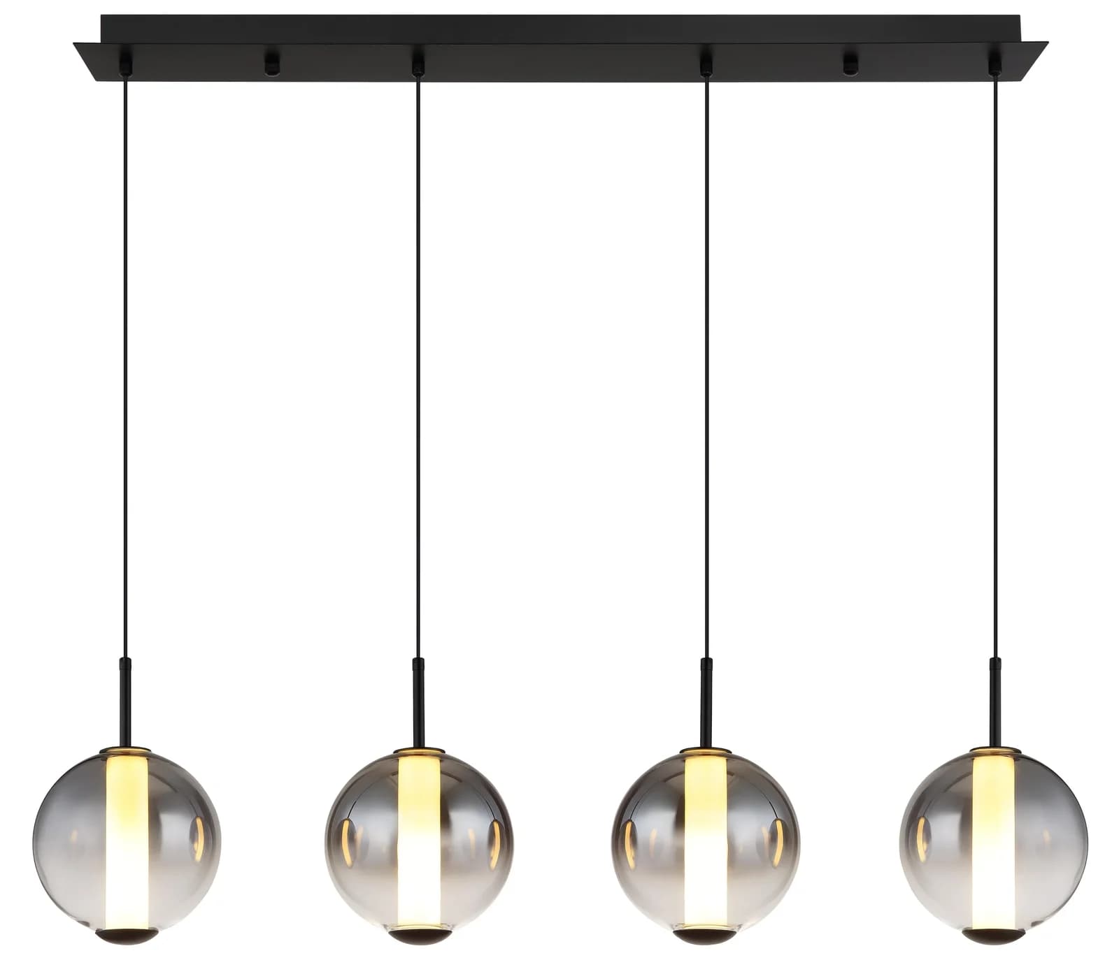 GLOBO LIGHTING Hängeleuchte LACY Schwarz Matt