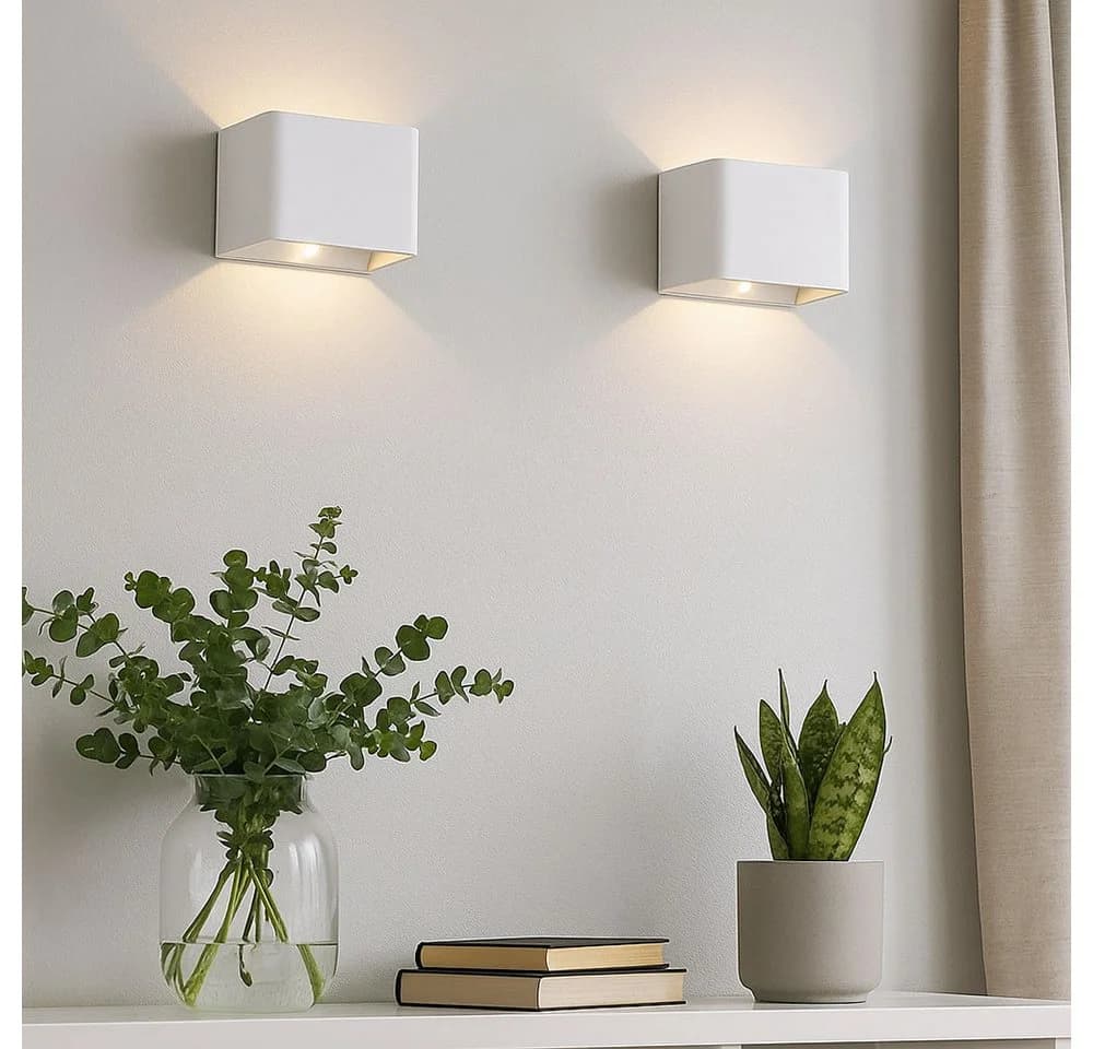 GLOBO LIGHTING LED Wandleuchte Warmweiß Bewegungsmelder