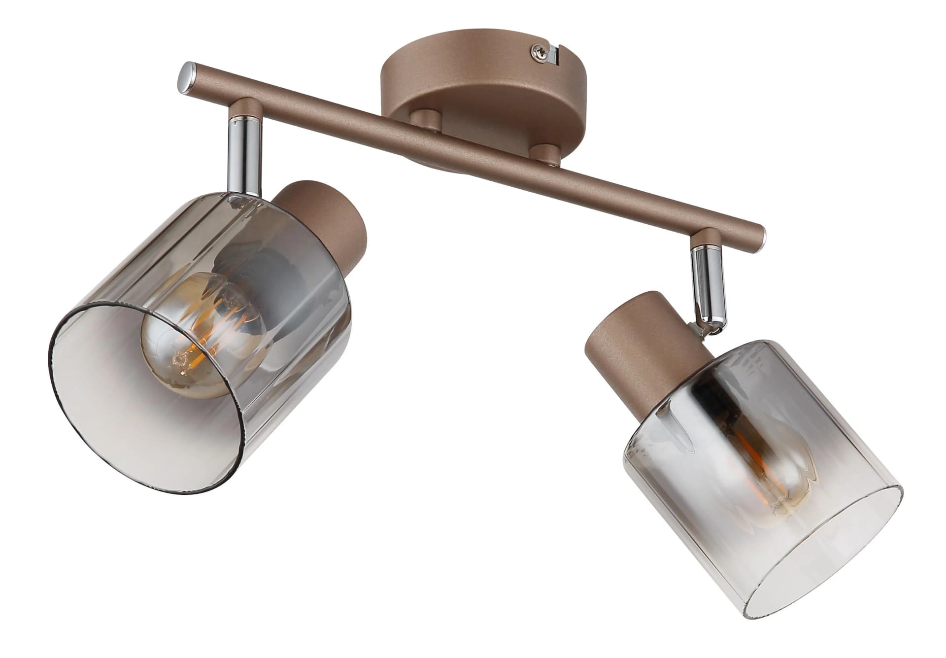 Strahler WALTON Kaffeefarben Matt Metall GLOBO Lighting