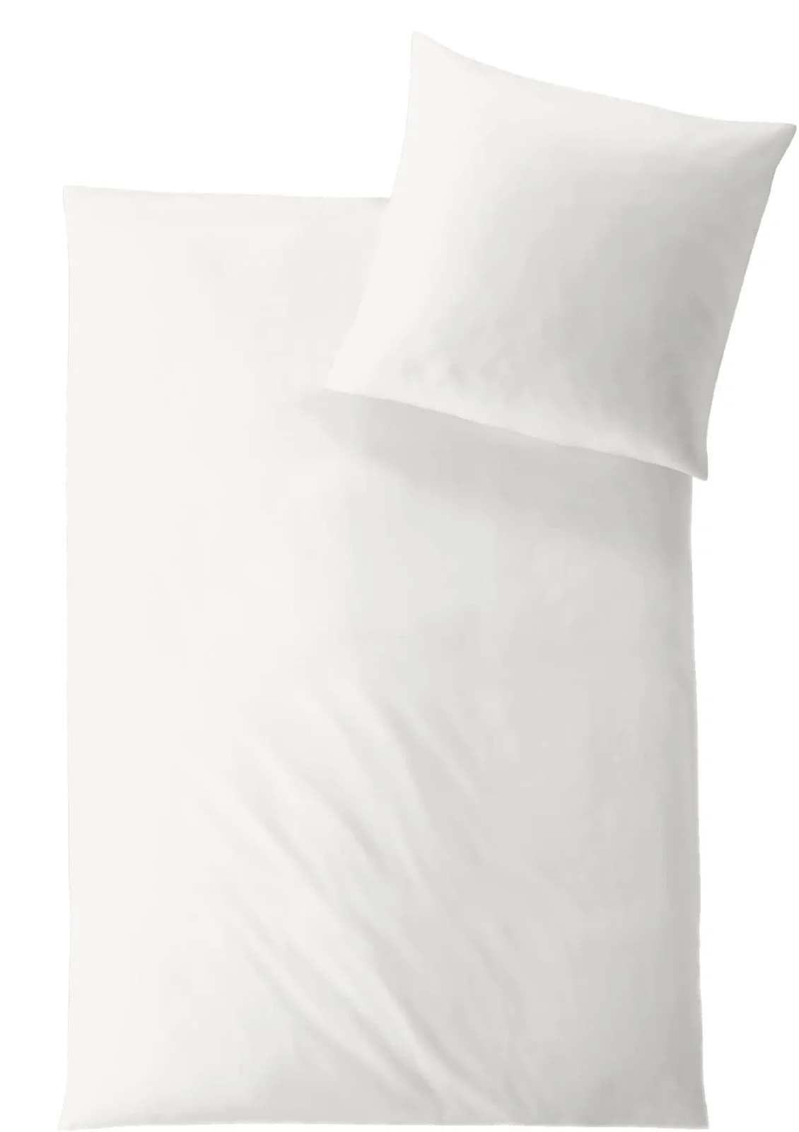 HEFEL Classic Uni Bettwäsche Elfenbein 100% Lyocell TENCEL