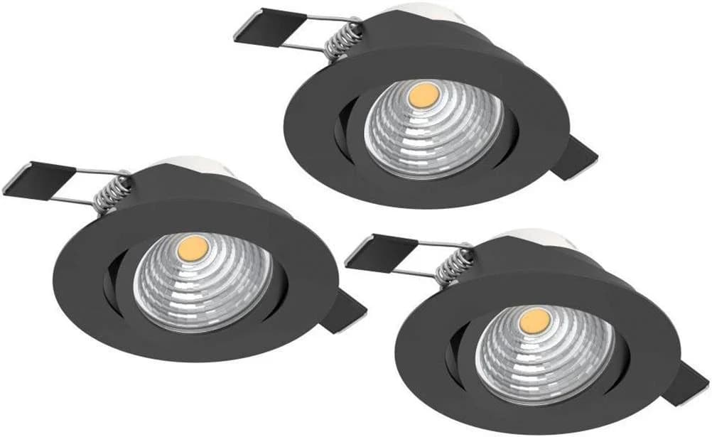 Eglo SALICETO LED Punktstrahler Schwarz
