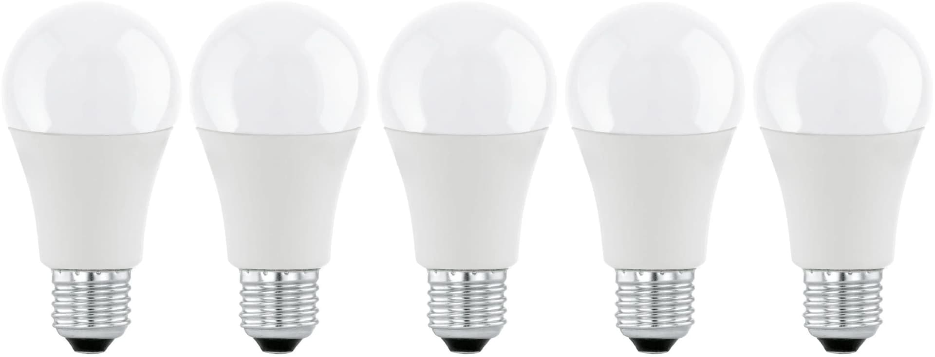 EGLO LED-Leuchtmittel 5er Set E27 8,5W Warmweiß