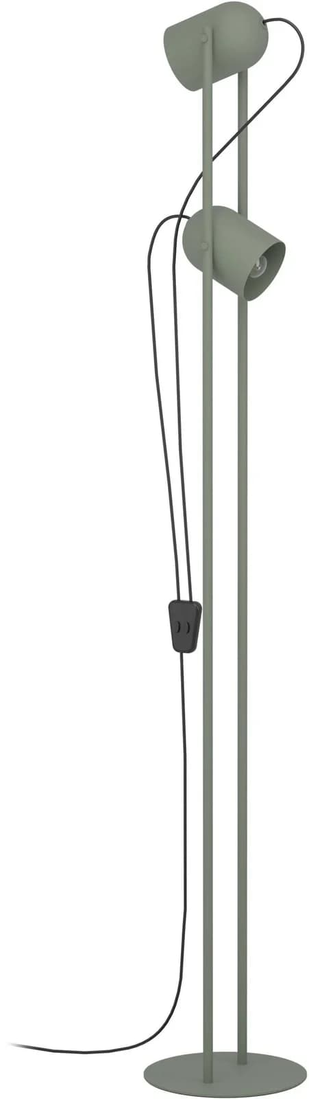 EGLO Stehlampe TILSTON Stehlampe Stahl E14 2X8W IP20 Leselampe