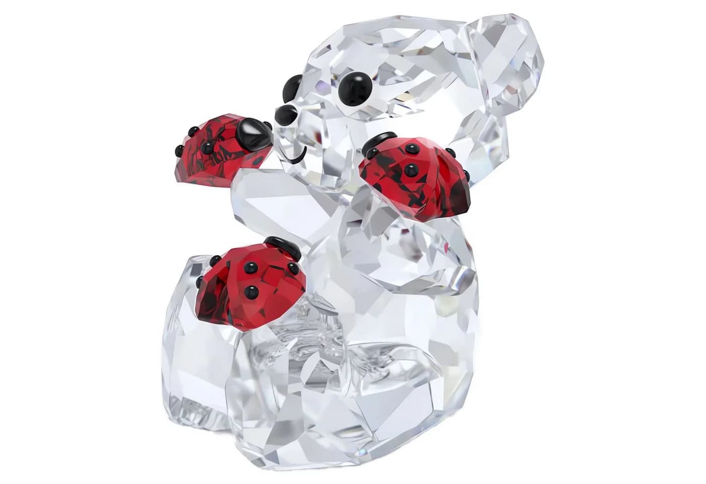 Swarovski Dekofigur Kris Bär Viel Glück Bär Kristall Figur