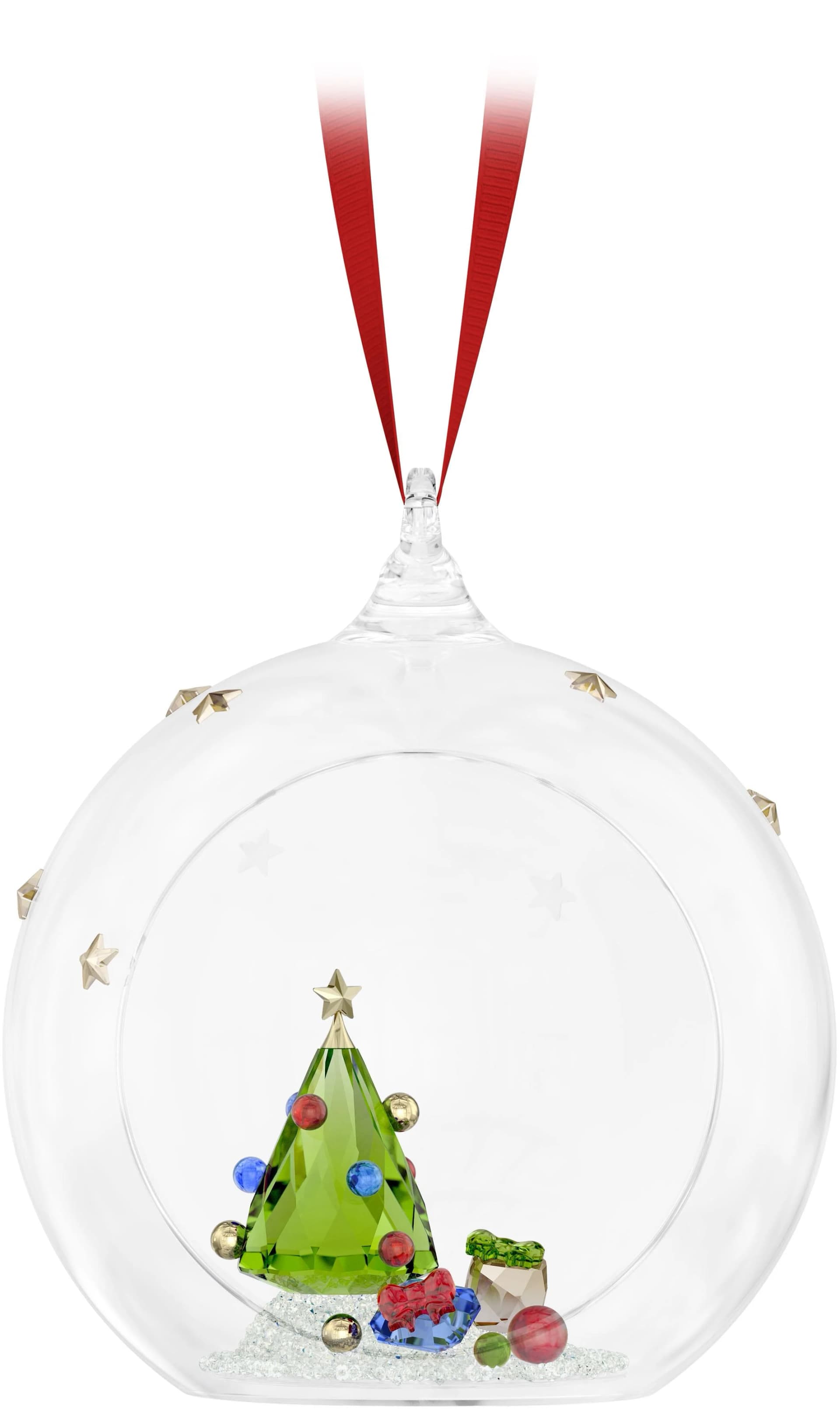 Swarovski Dekohänger "Holiday Cheers" Weihnachtskugel Kristallglas