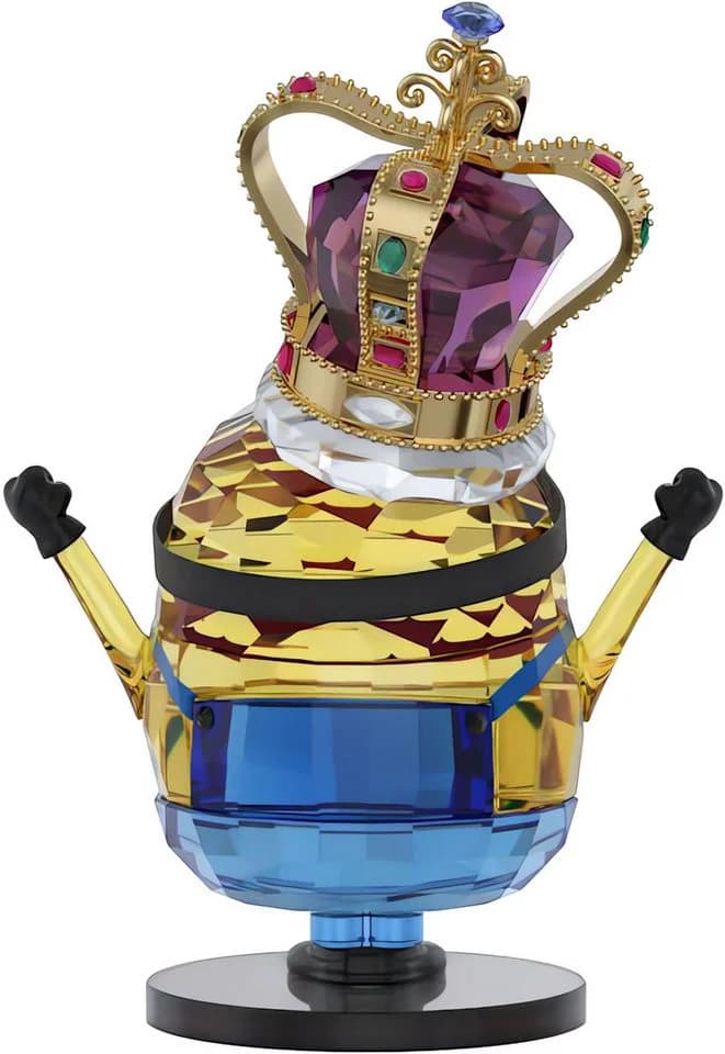 Swarovski Minions König Bob Dekofigur Kristall