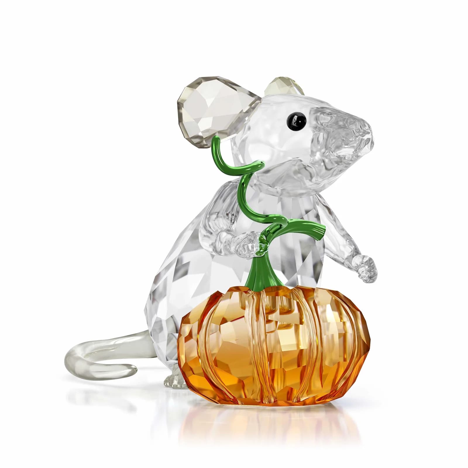 Swarovski Kristallfigur IDYLLIA Maus und Kürbis Dekofigur