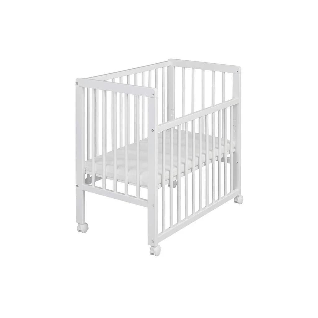 My Baby Lou Beistellbett Nina Weiß Wildkernbuche Hartholz