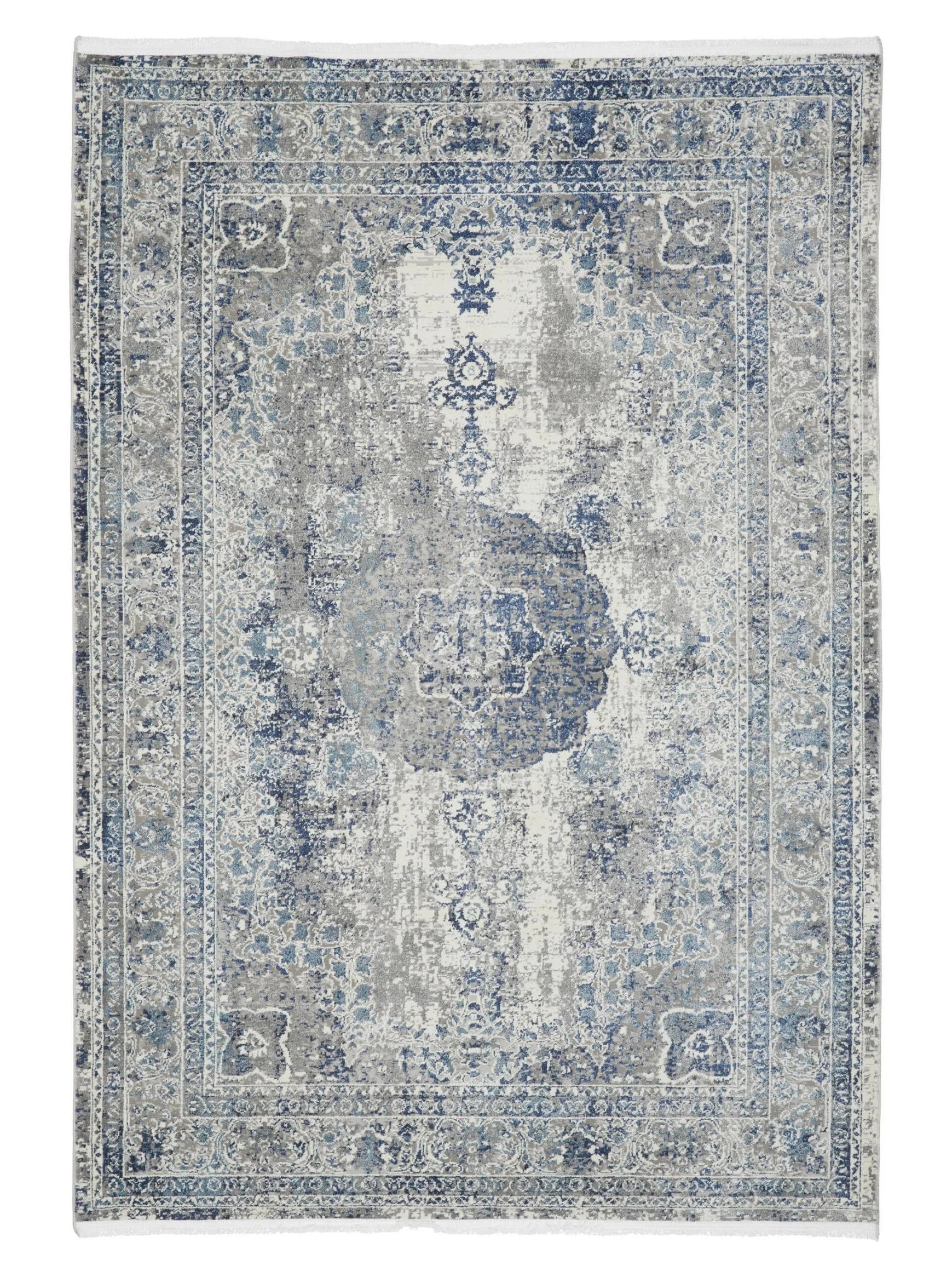Webteppich Marcus 2 Hellblau ca. 120x170cm