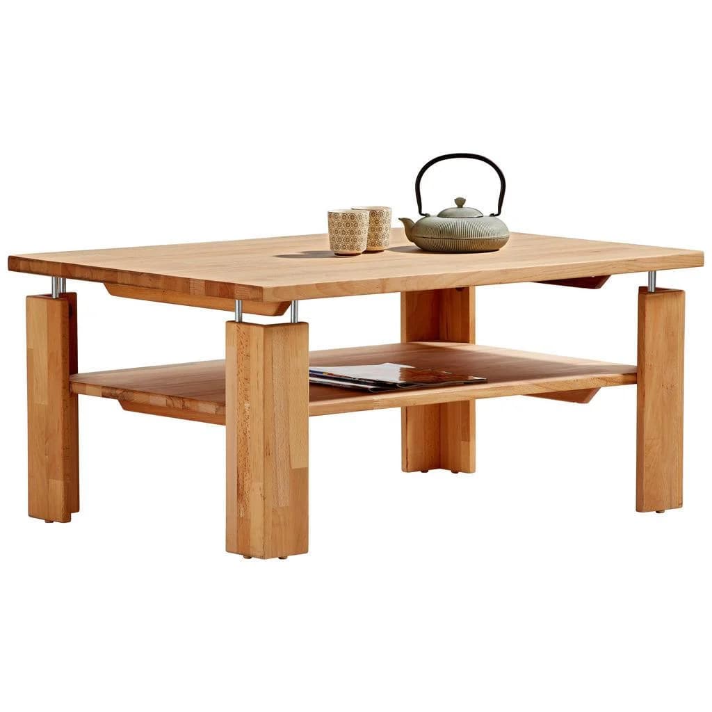 Carryhome Couchtisch Roma Kernbuche Massiv