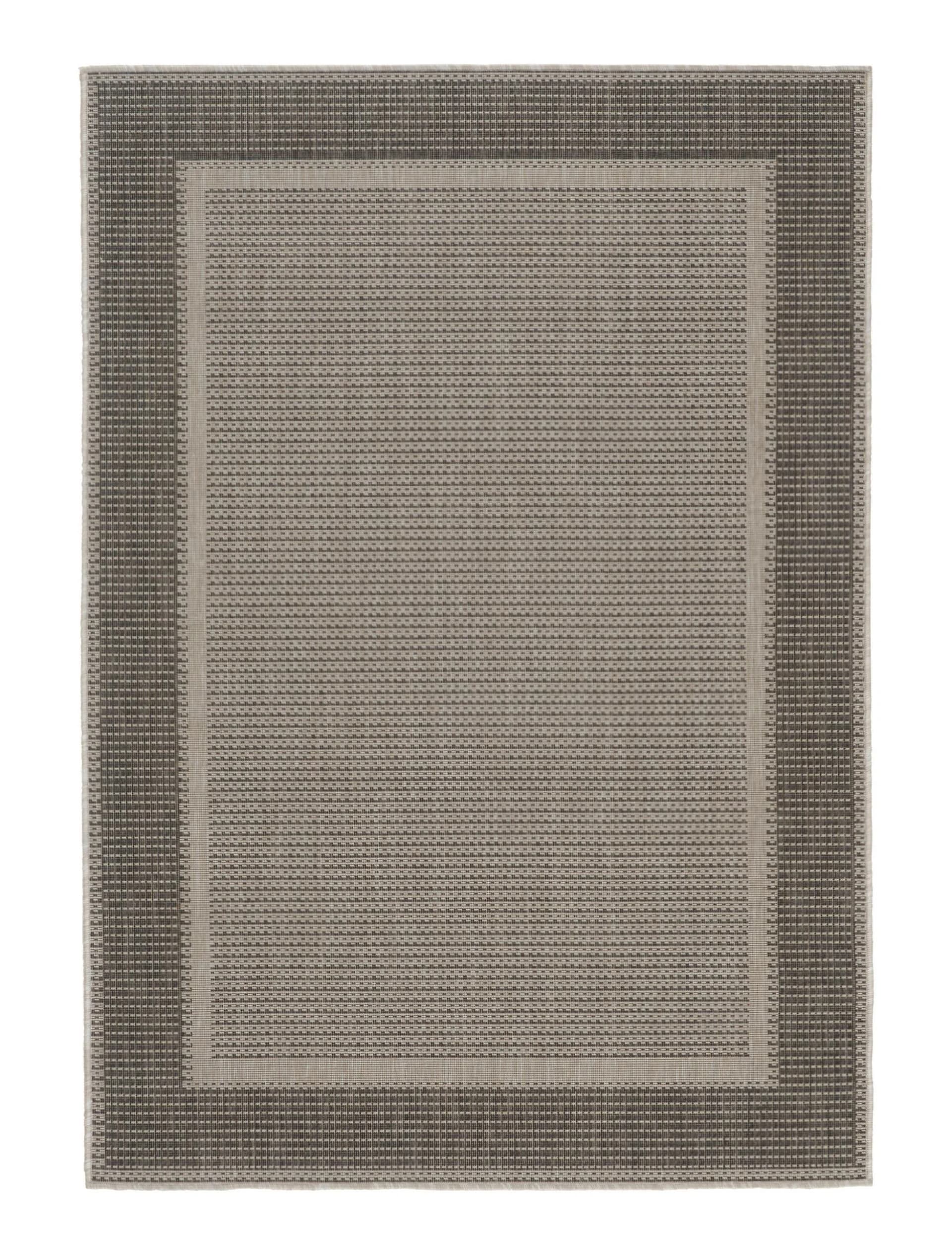 Flachwebteppich Country Grau 3 ca. 200x250cm
