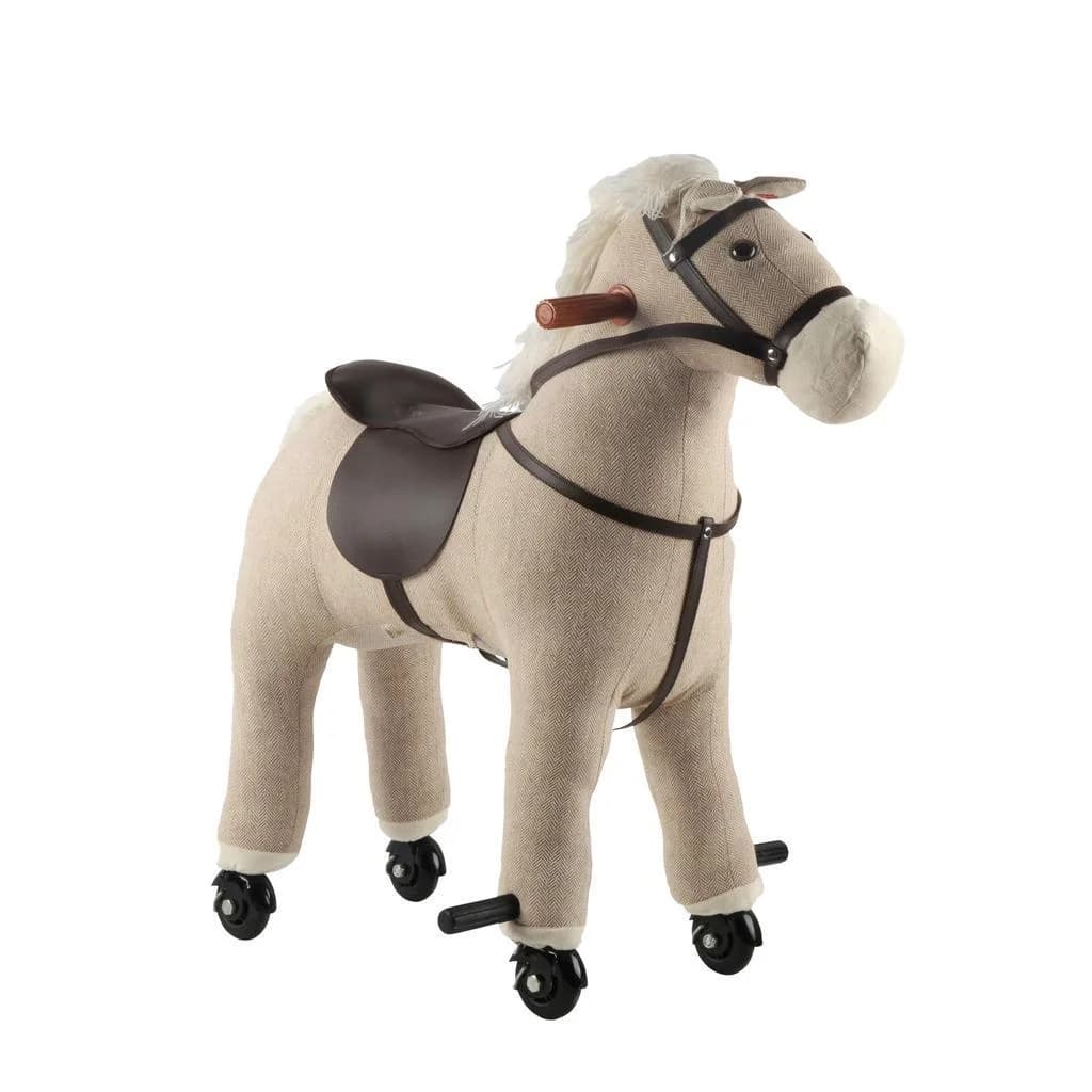 My Baby Lou Reitpferd Beige mit Geräuscheffekten