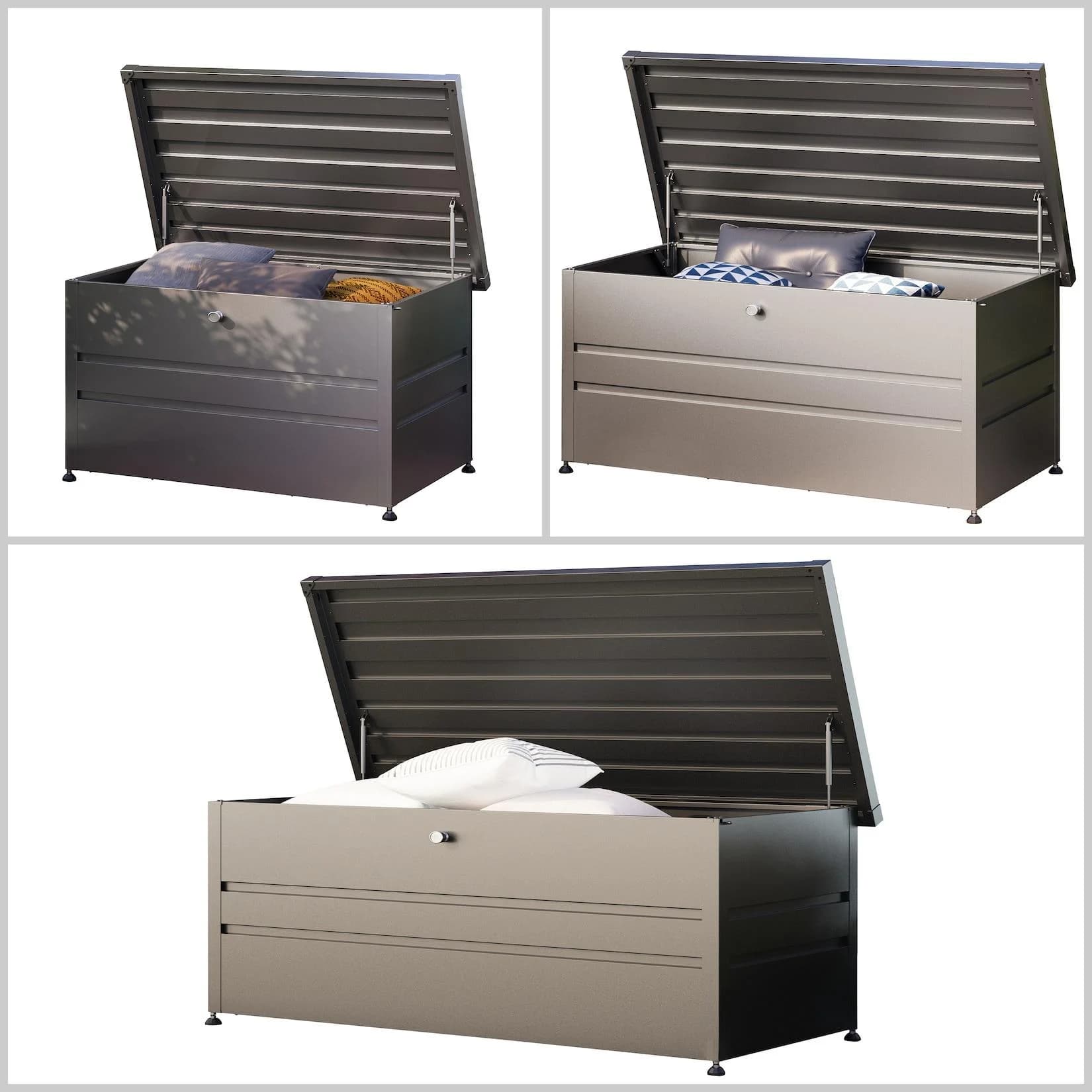 GFP Primeyard Gartenbox DAVID Anthrazit Wetterfest