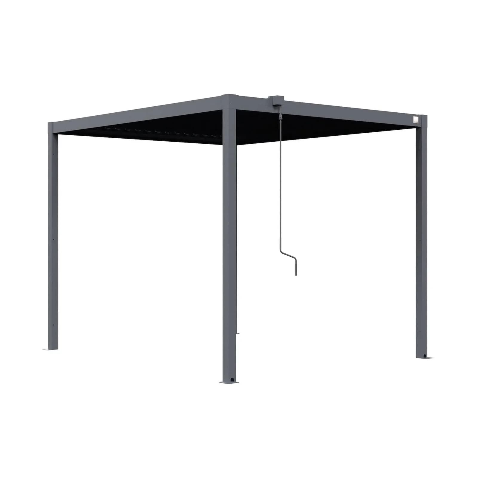 GFP Pergola Pavillon Anthrazit mit verstellbarem Lamellendach