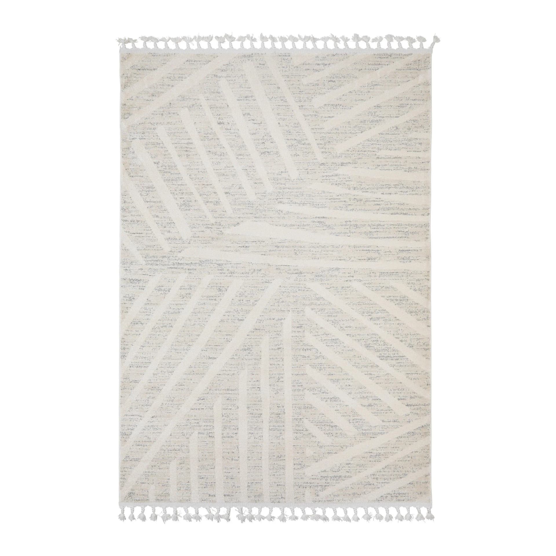 Webteppich Kel Air 3 Naturfarben ca. 160x230cm