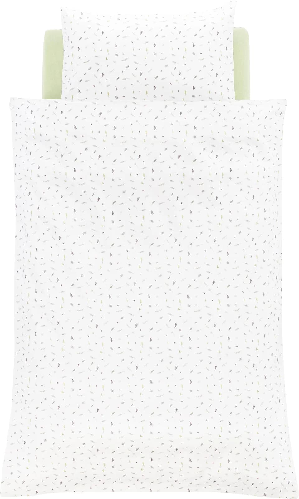 Babybettwäsche aus Baumwolle mit Allover-Print