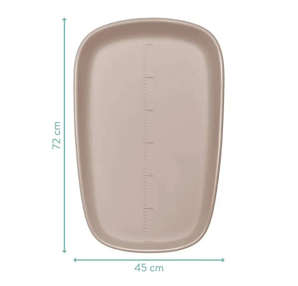 Fillikid Wickelauflage Soft Care Taupe