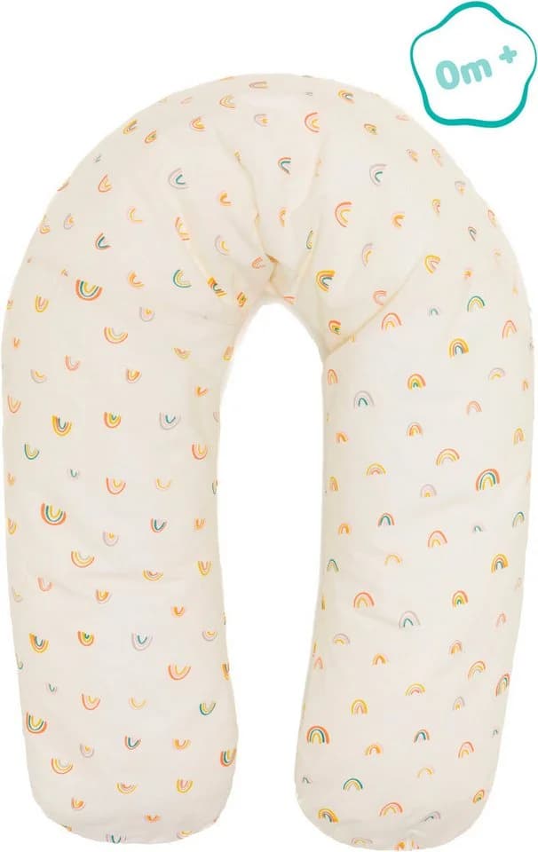 Fillikid Stillkissen Beige EPS-Perlen Füllung Baumwolle