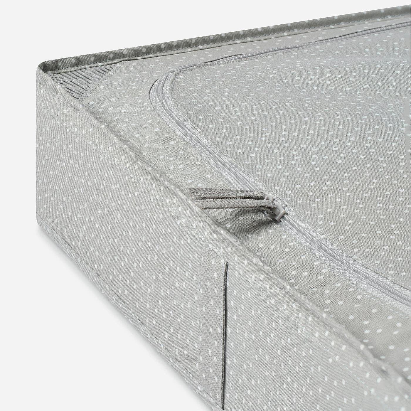 IKEA LENAST Bettkasten Hellgrau Textil