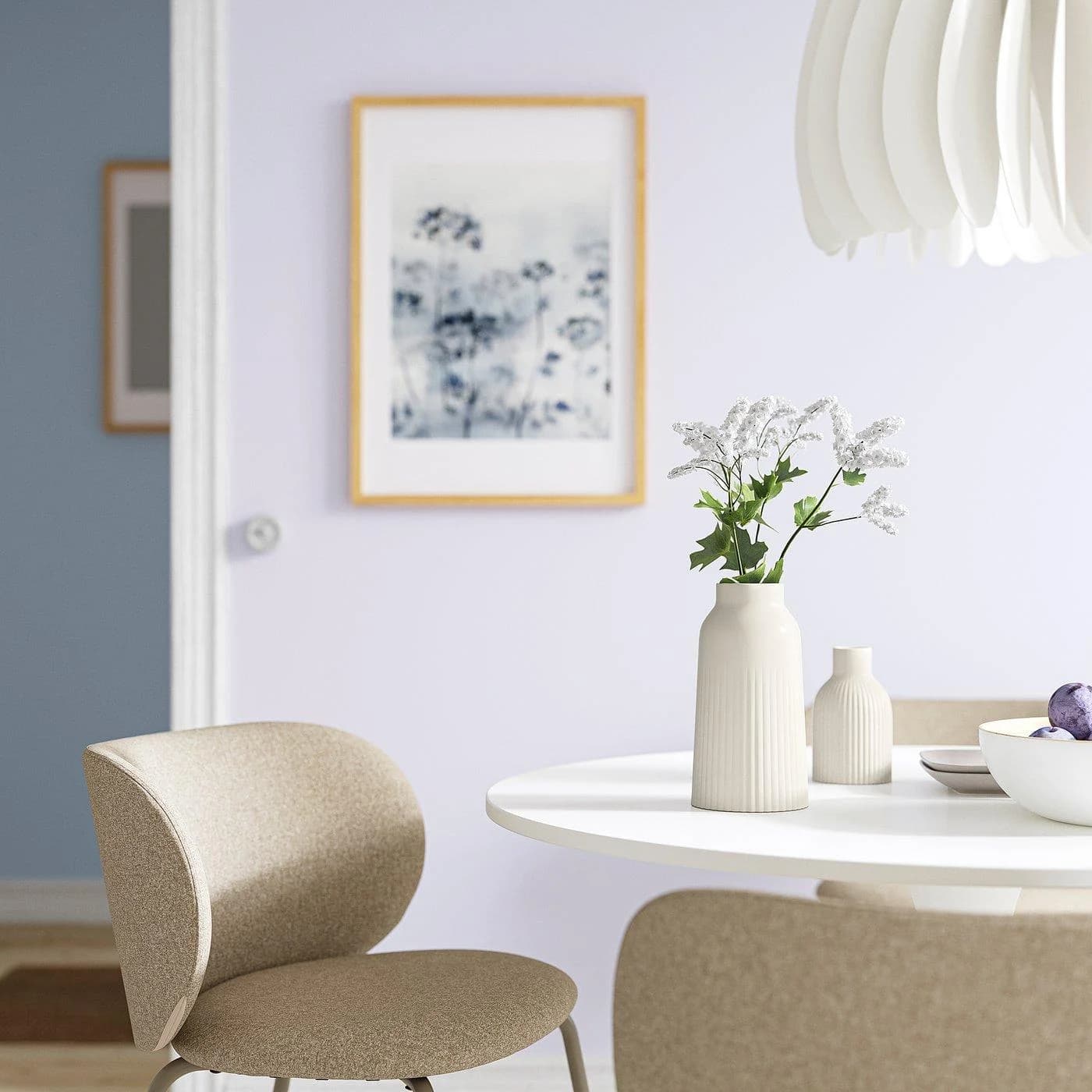 IKEA KAPKASTANJ Vase Elfbeinweiß Minimalistisch