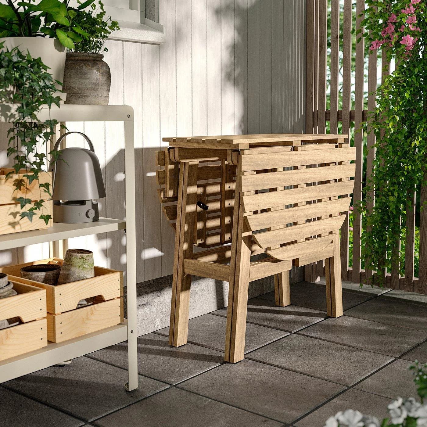 IKEA ASKHOLMEN Klapptisch Akazie