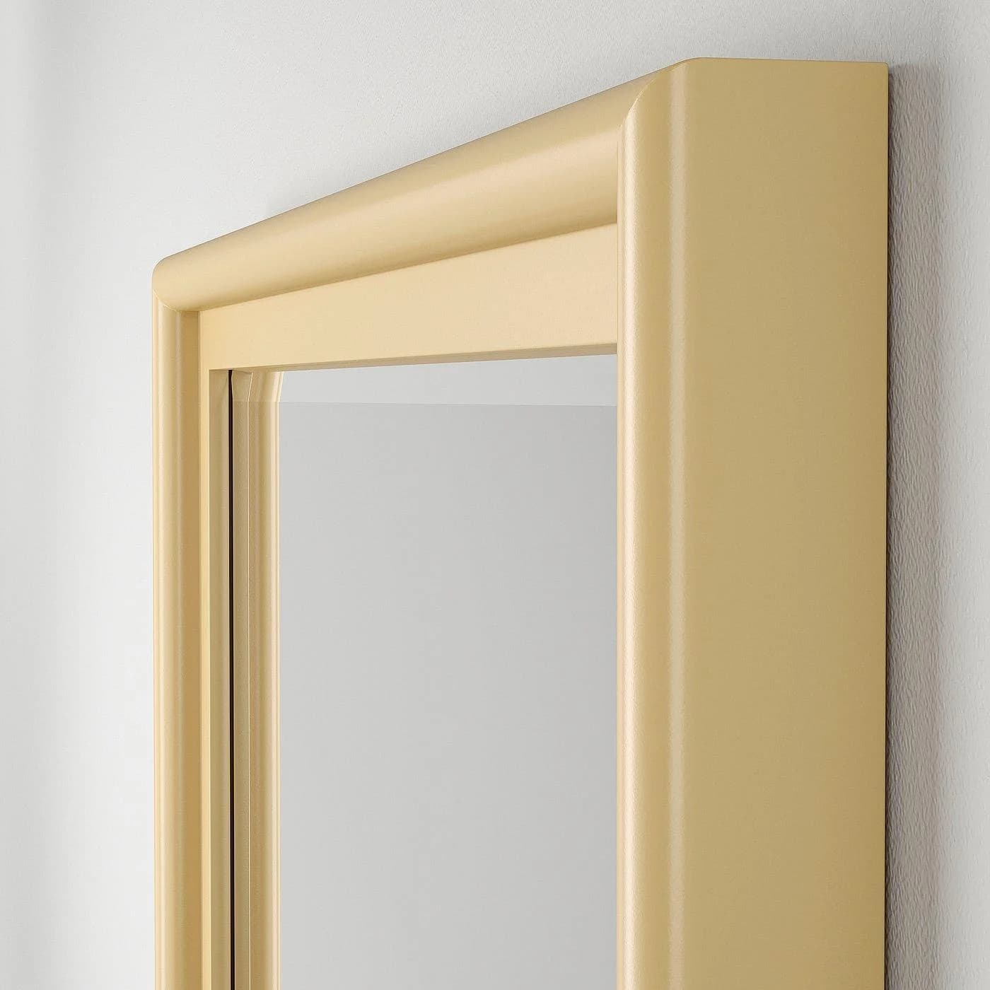 IKEA PINGSTSYREN Spiegel Kiefernholz Beige/Gelb