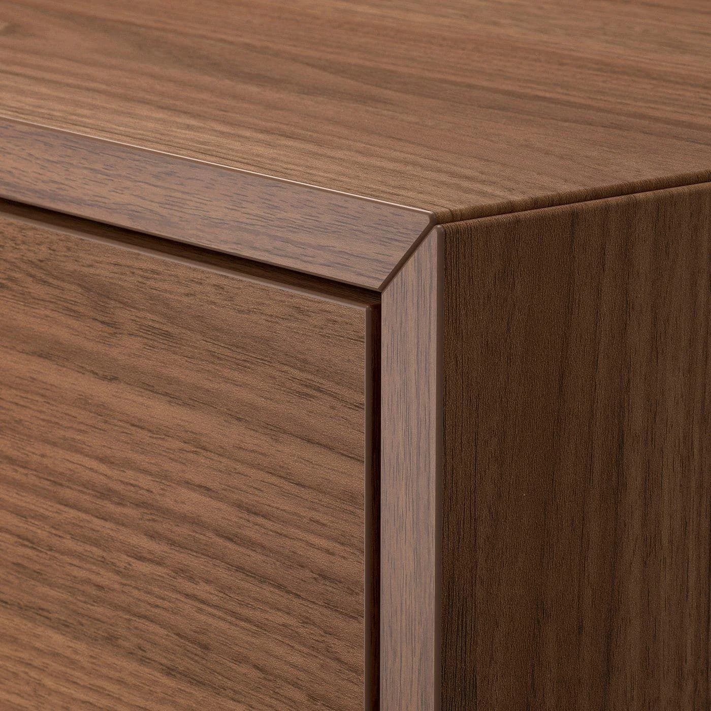 IKEA EKET Schrank mit 2 Schubladen Braun Nussbaumoptik