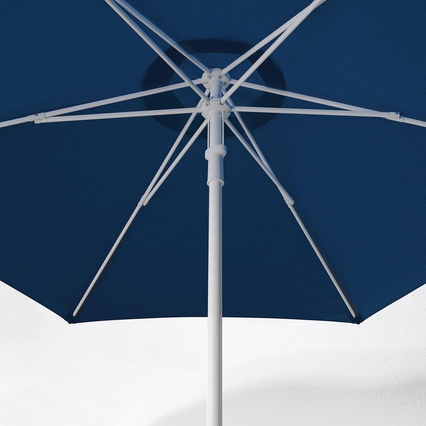 IKEA HÖGÖN Sonnenschirm Dunkelblau