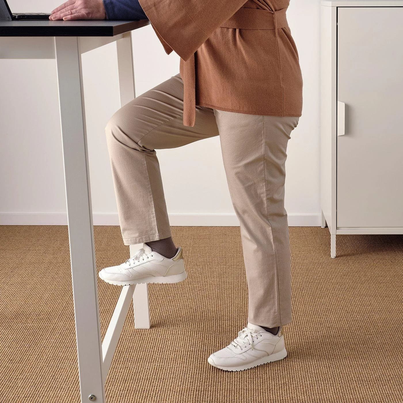 IKEA MITTZON Konferenztisch Schwarz/Weiß