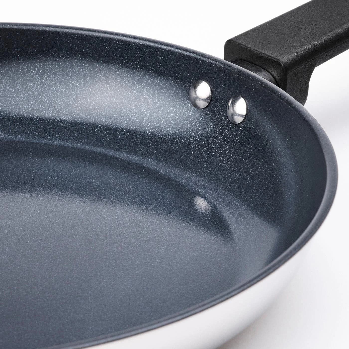 IKEA MIDDAGSMAT Bratpfanne Grau Edelstahl Antihaftbeschichtung