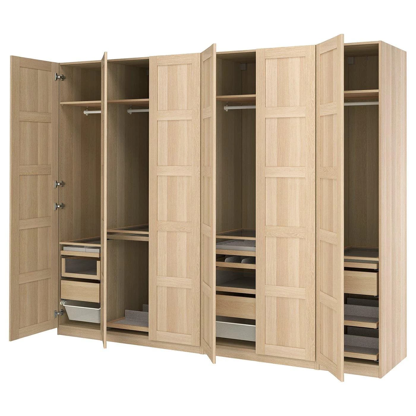 IKEA PAX / BERGSBO Schrankkombination Eicheneffekt