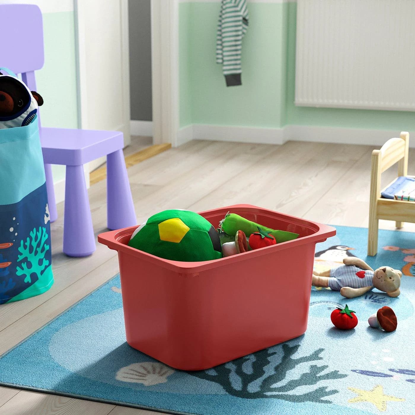 IKEA TROFAST Box Rot Kunststoff Aufbewahrungsbox