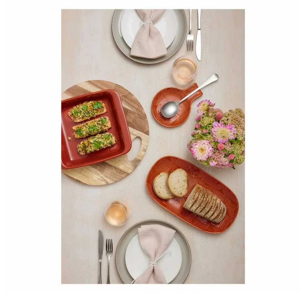 Maxwell & Williams Kochlöffelhalter Arc Terracotta Keramik