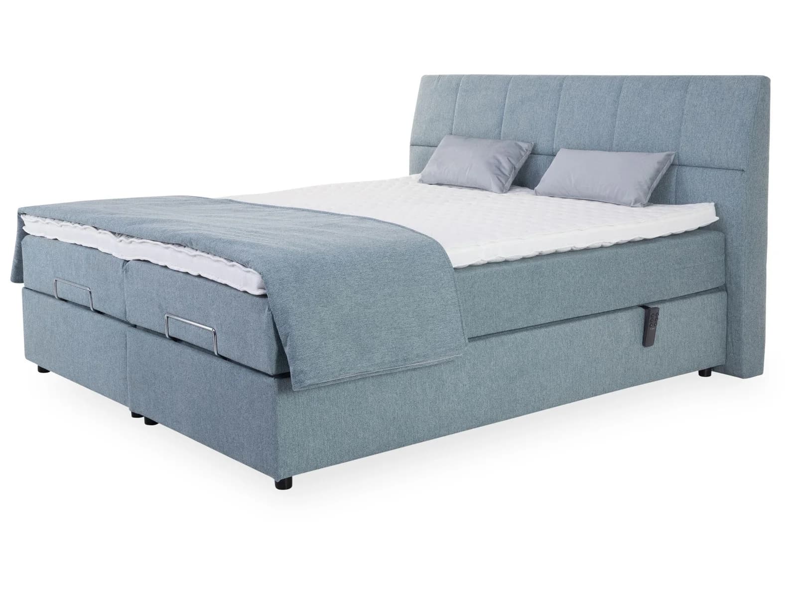 Boxspringbett vito BRILLANT mit Motor & TFK-Matratze
