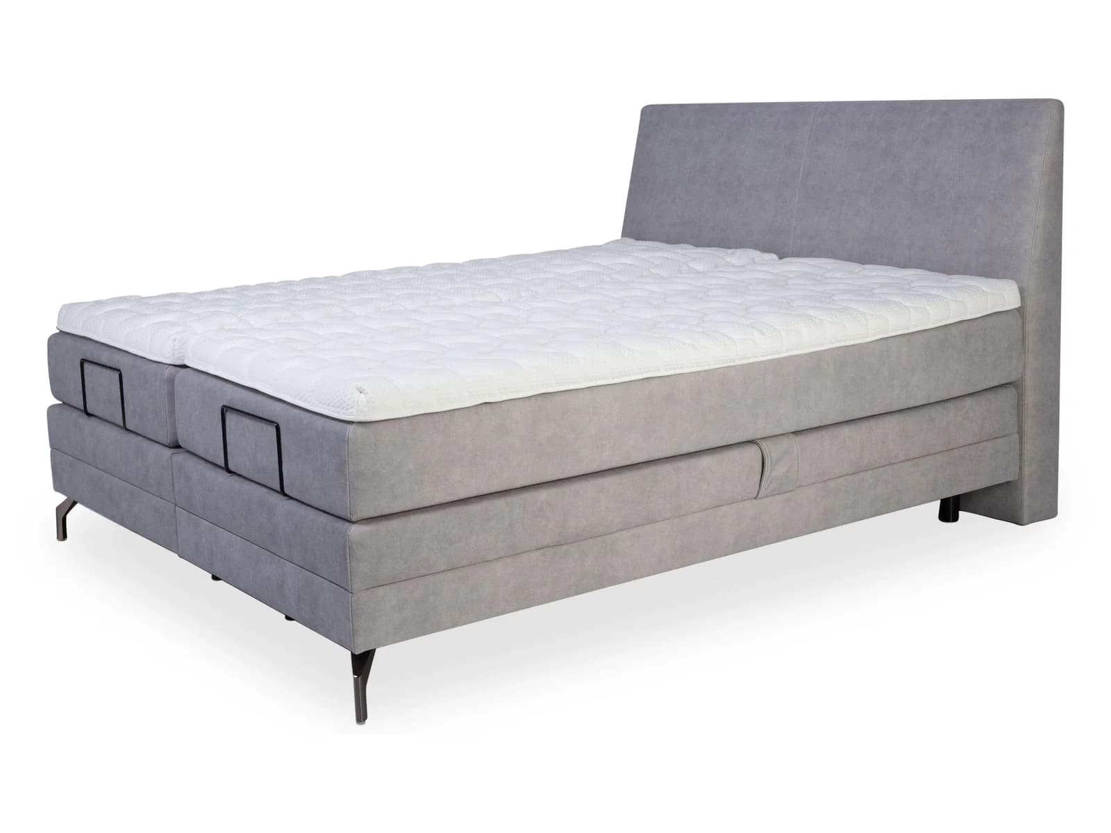 Boxspringbett vito AZURRO mit Motor und Topper