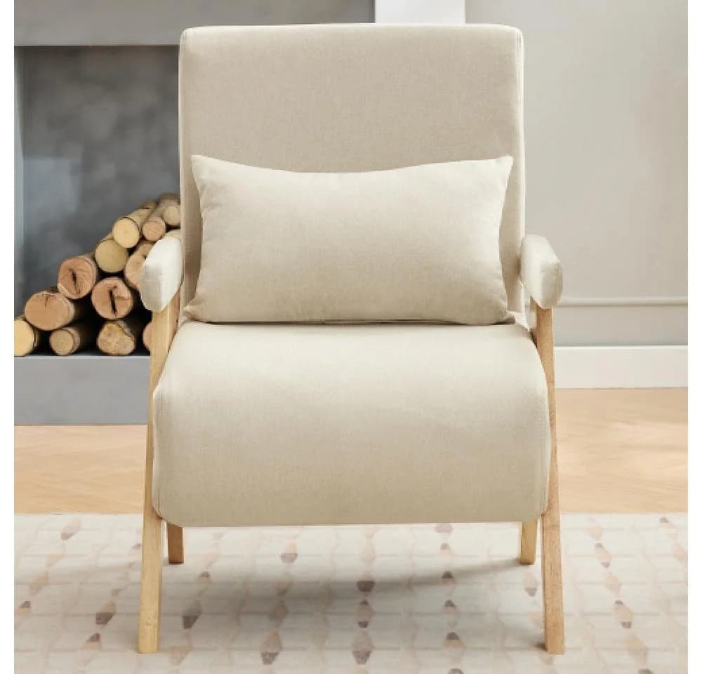 BBWL 3-in-1 Umbausessel Leinen Beige verstellbar