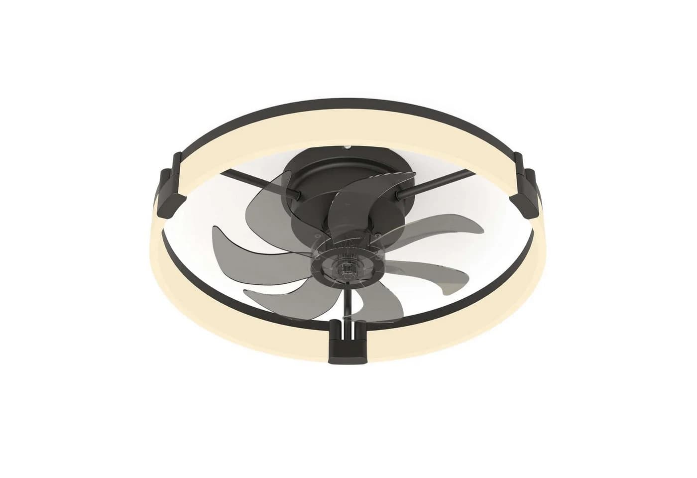 BBWL Deckenventilator mit LED 35W dimmbar & Fernbedienung 3000-6500K