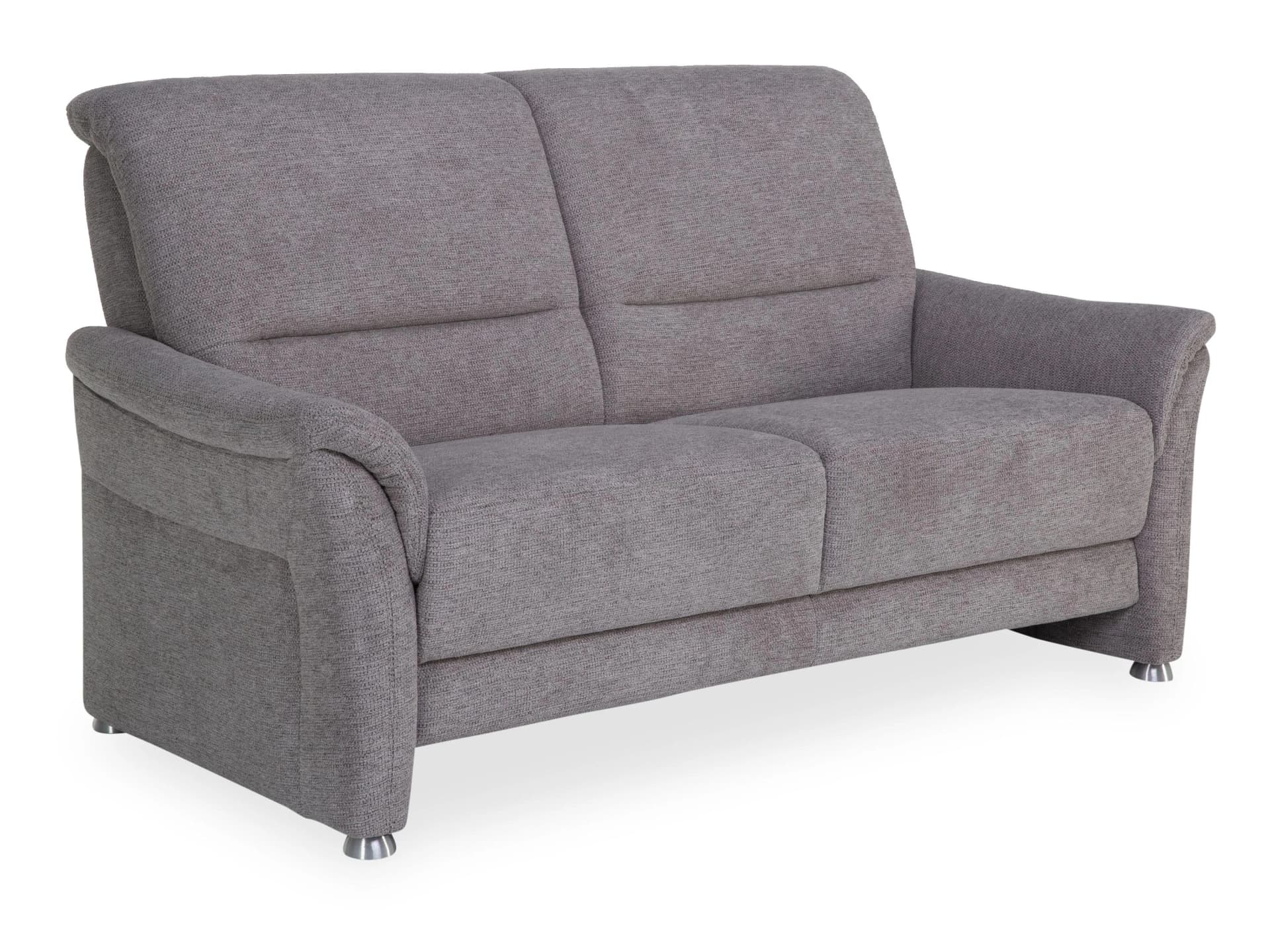 SYSTEMPOLSTER Sofa PACITA 2,5 Sitzer Grau Stoff