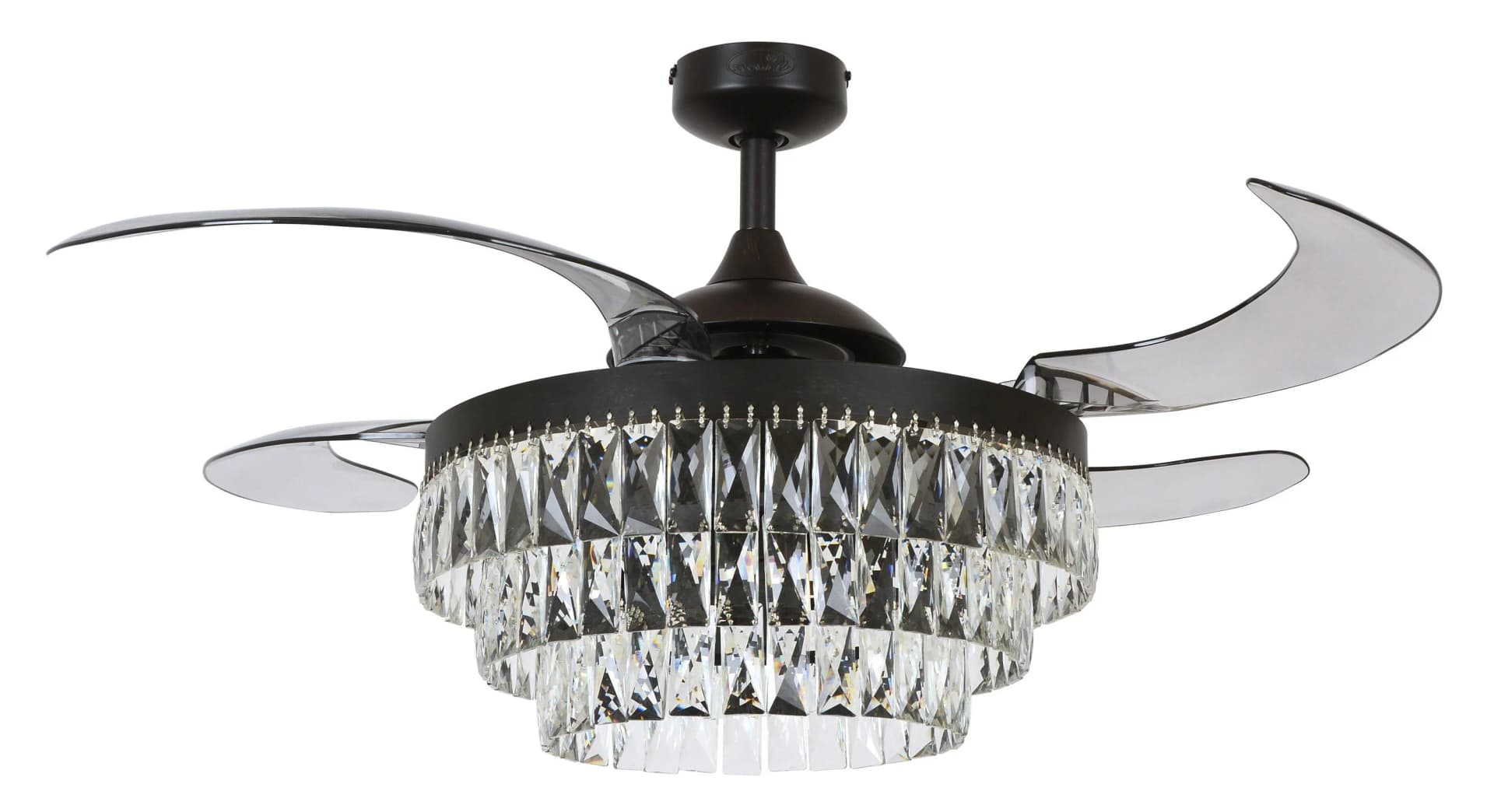 Beacon Deckenventilator mit Licht Fanaway Veil Schwarz