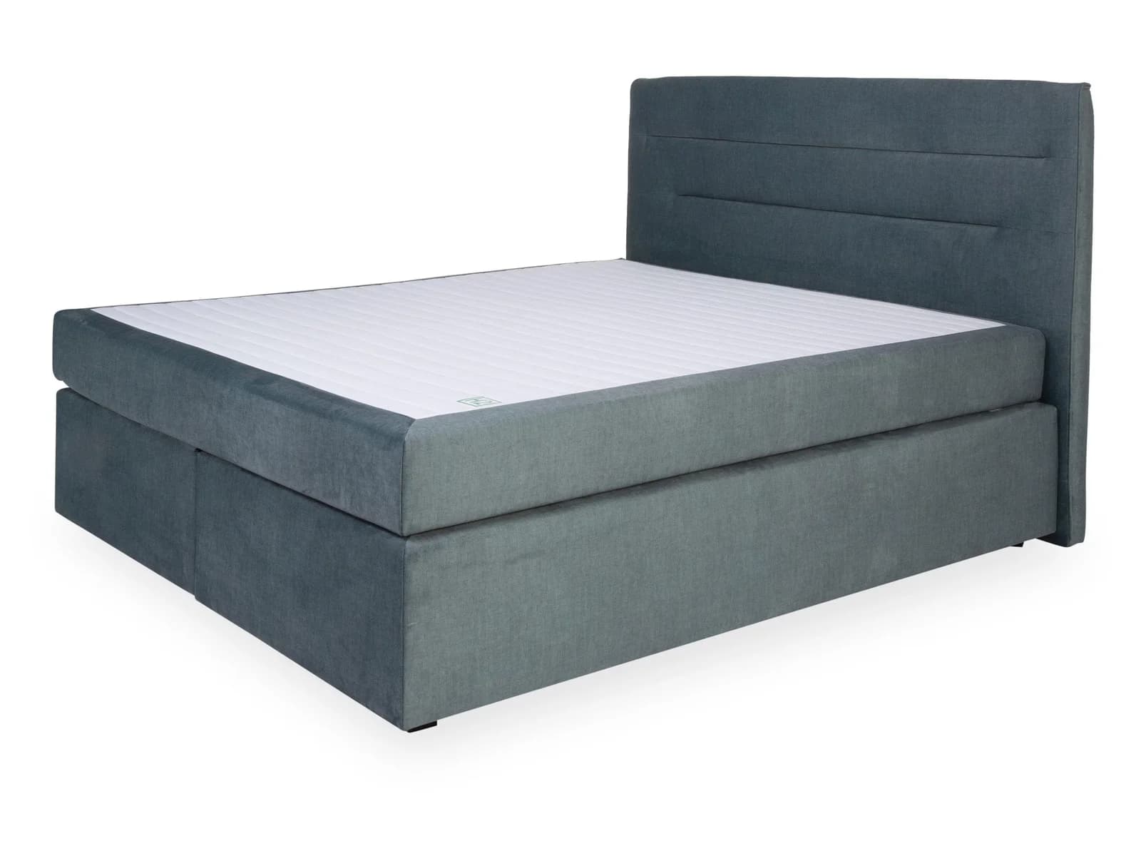 Boxspringbett vito ASETTO Türkis mit 7-Zonen-Matratze