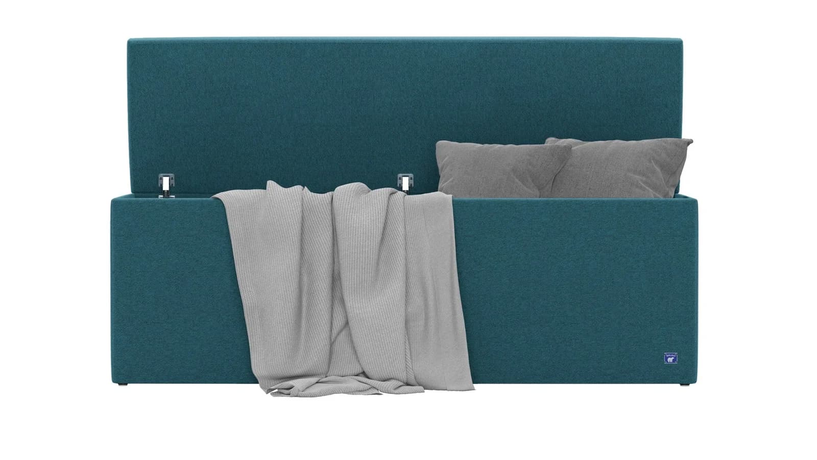 BRUNO Betttruhe 160cm Petrol Stauraum & Design