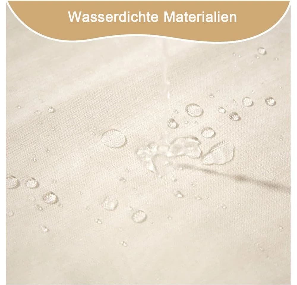 TUWENA Sofabezug Chenille Rutschfest Weiß