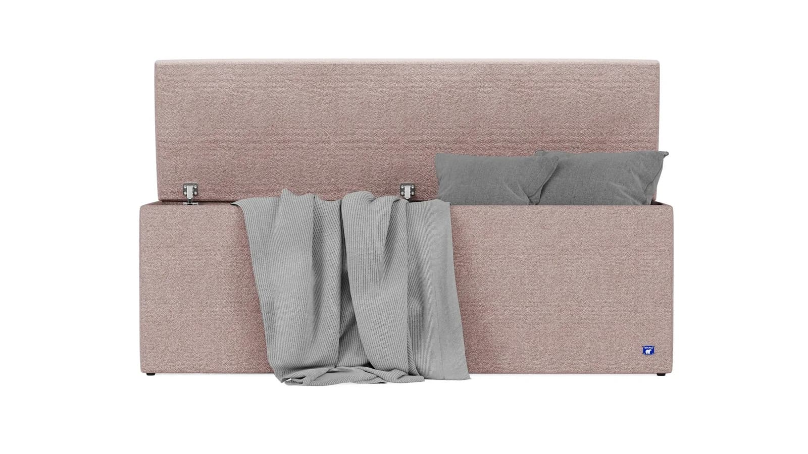 BRUNO Betttruhe 140cm Blush Rosa Stauraum