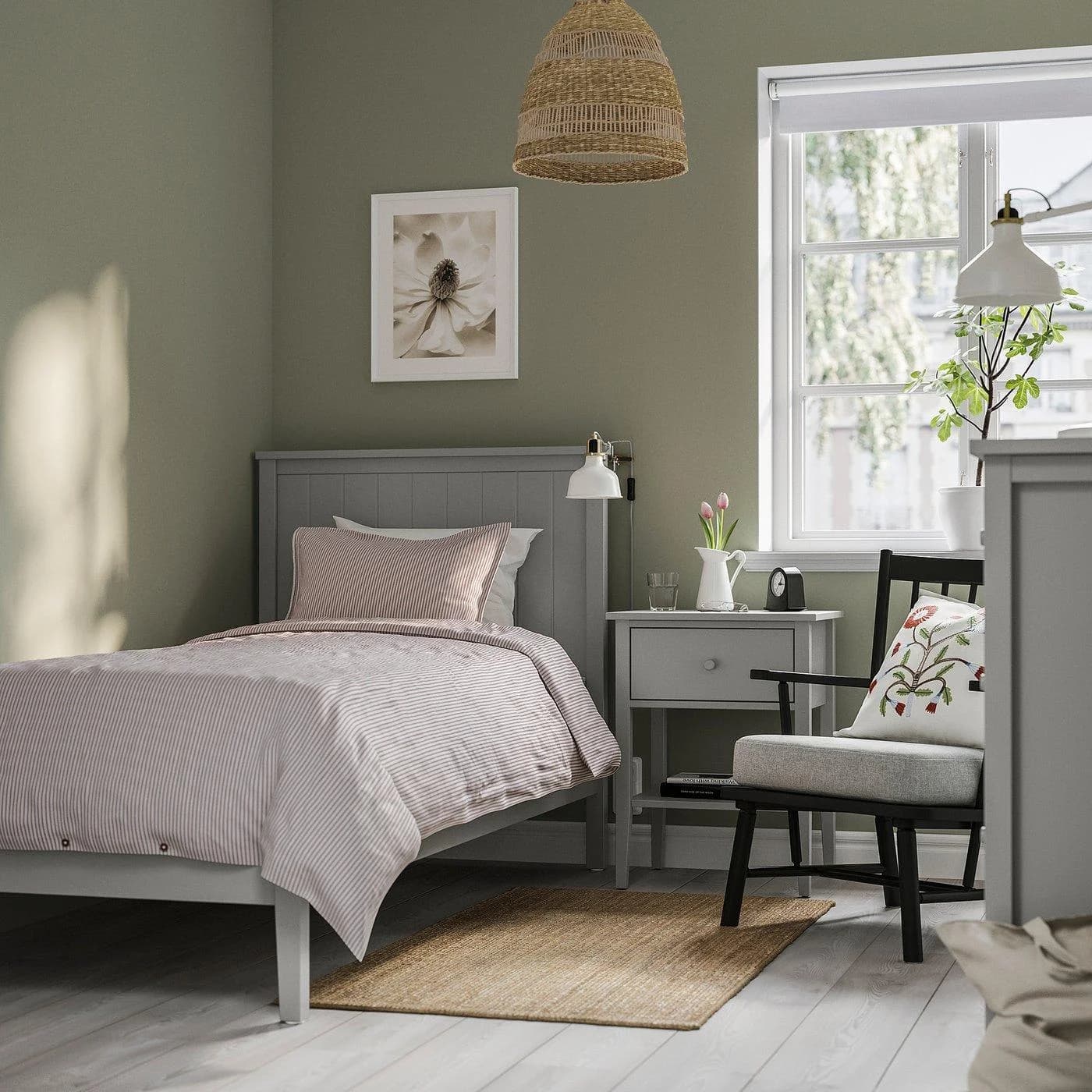 IKEA GULLABERG Schlafzimmermöbel 2er-Set Grau