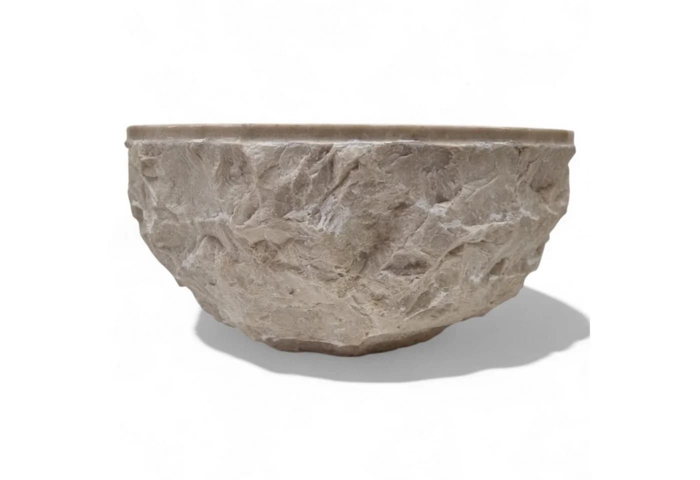Kinaree Marmor Waschbecken Beige Handgefertigt