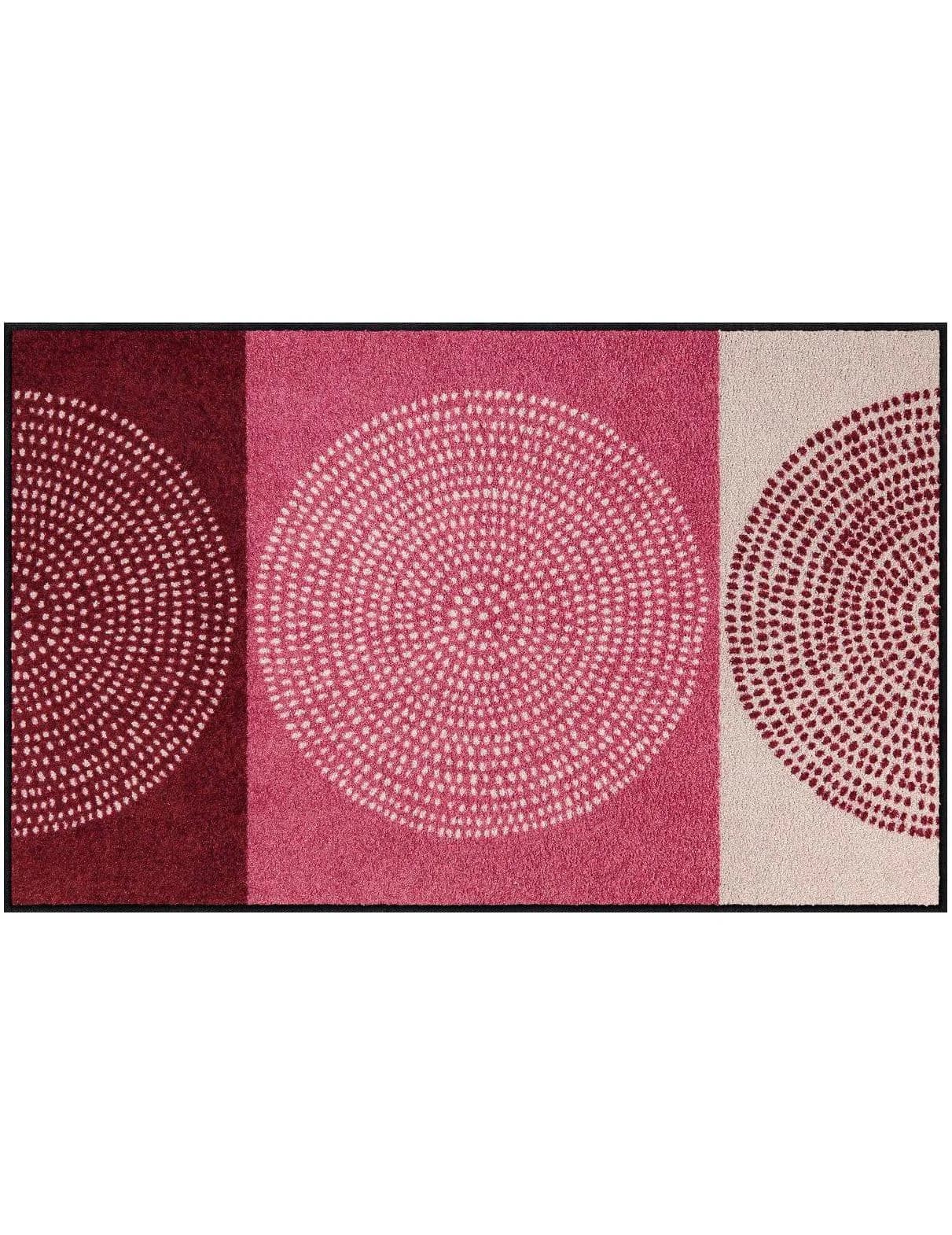 SALONLOEWE Fußmatte Gr. 2 Rosé-Beere Kunstfaser